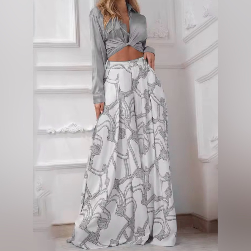 Grey Pant set